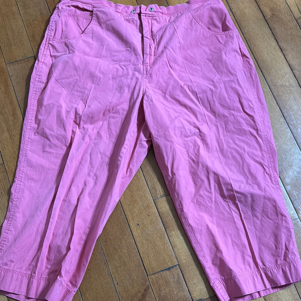 Pink Capri Pants
